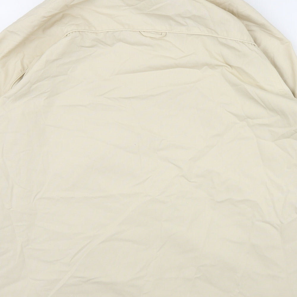 Blair Womens Beige Jacket Size M Zip
