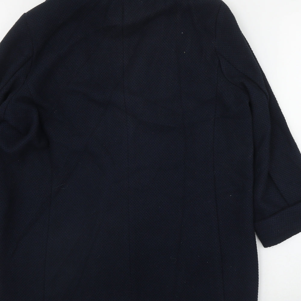 New Look Womens Blue Jacket Blazer Size 10