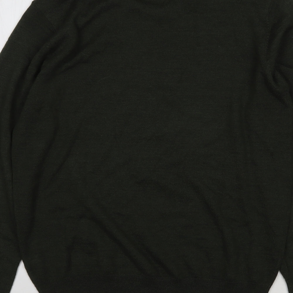 Dunnes Stores Mens Green Chlorofibre Pullover Sweatshirt Size M