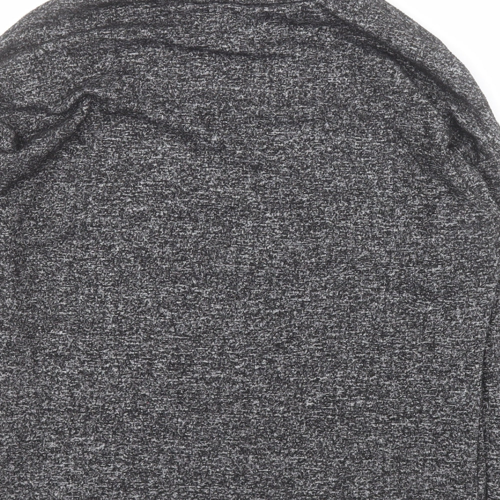 Warehouse Womens Black Roll Neck Polyester Pullover Jumper Size 12