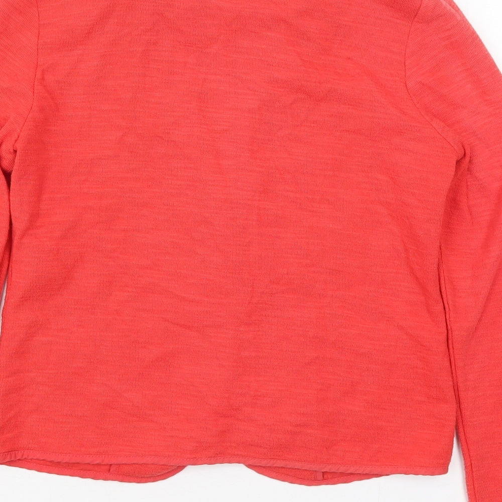 New Look Womens Pink Jacket Size 10 Button
