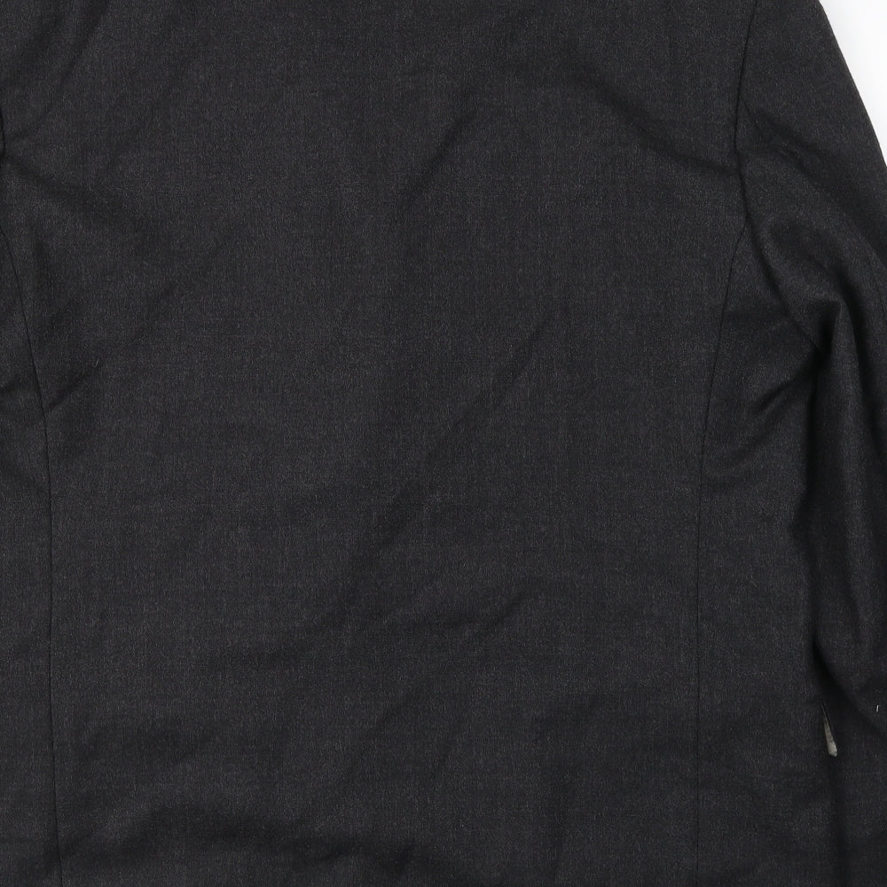 Will Sayers Mens Grey Wool Jacket Suit Jacket Size XL