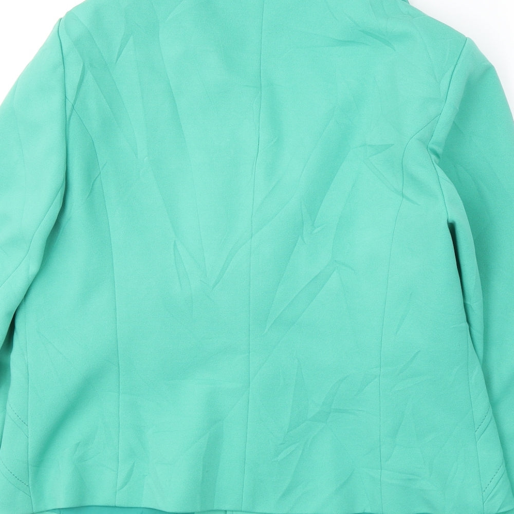 Holden Fashion Womens Green Jacket Blazer Size M Button