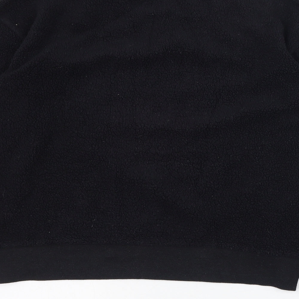 Topshop Womens Black Polyester Pullover Sweatshirt Size 8 Pullover - California Surfing Association
