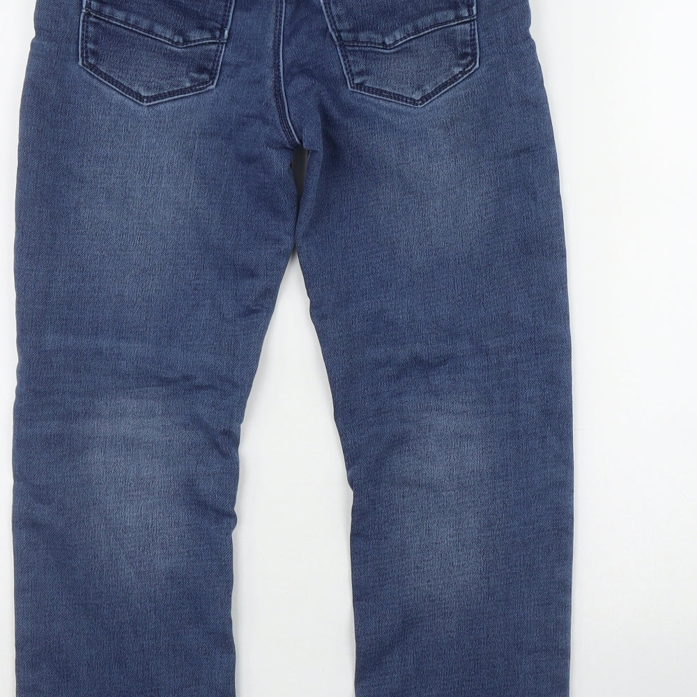 Dunnes Stores Boys Blue Cotton Straight Jeans Size 9 Months Regular Pullover
