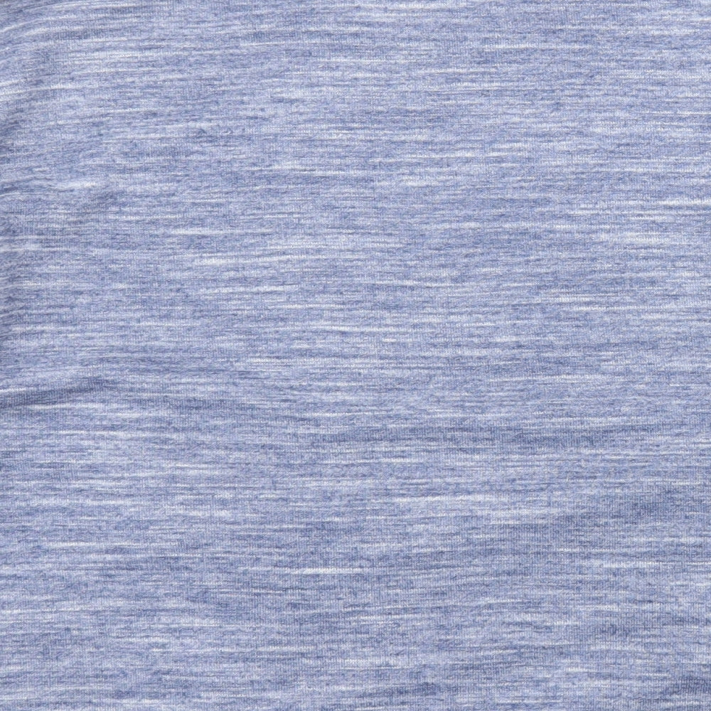 F&F Womens Blue Polyester Pullover Sweatshirt Size 14 Pullover