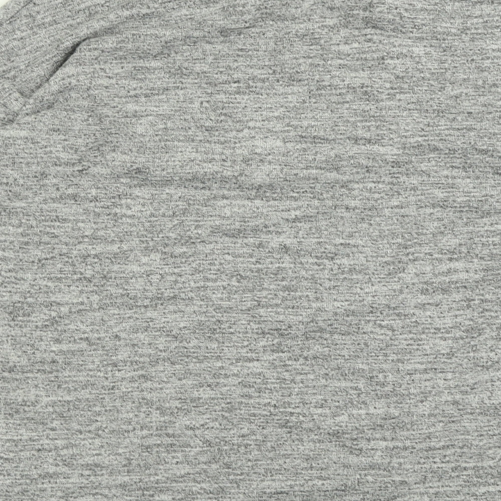 TU Womens Grey Crew Neck Polyester Pullover Jumper Size 8