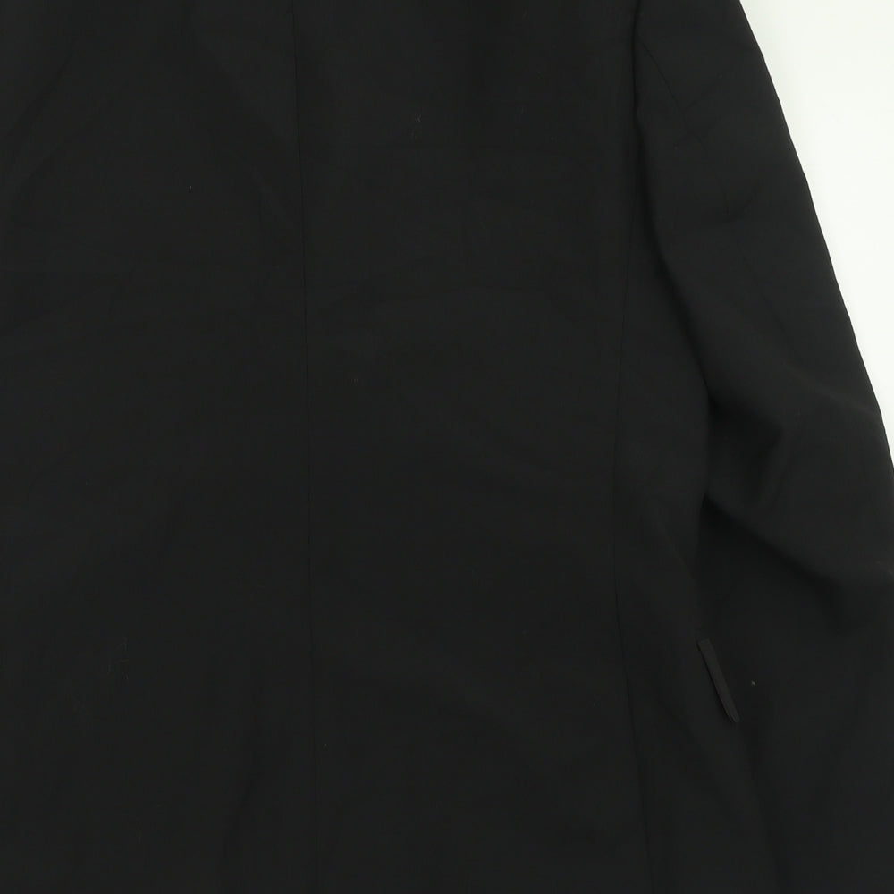Skopes Mens Black Polyester Jacket Suit Jacket Size 38