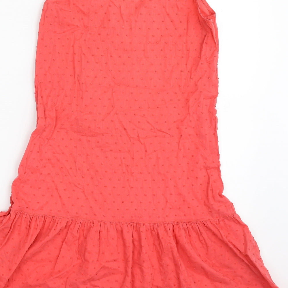 Yepme Womens Pink 100% Cotton A-Line Size XS Scoop Neck Pullover