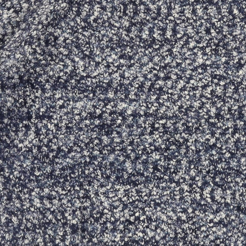Pebble Bay Womens Blue Round Neck Polyester Pullover Jumper Size L
