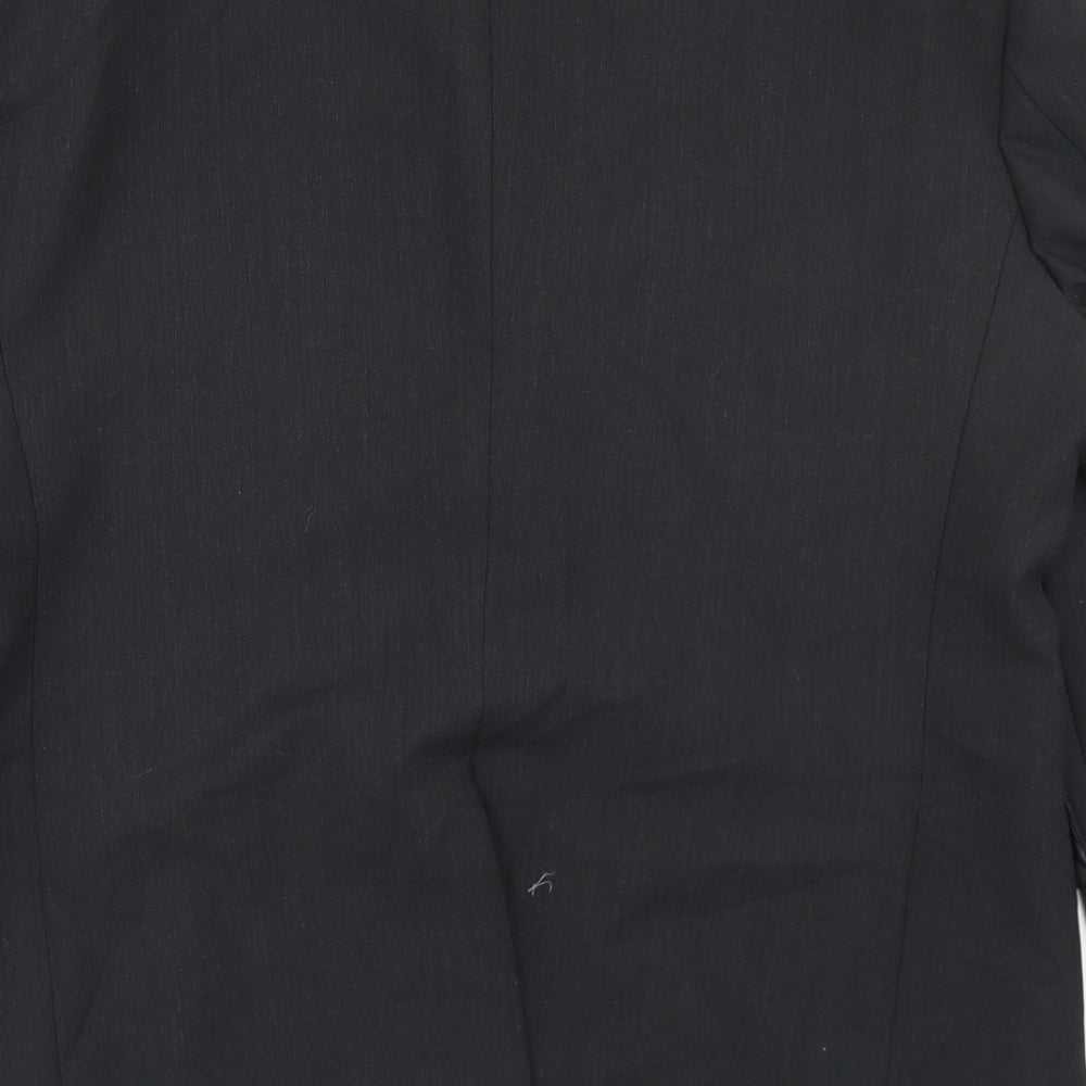Marks & Spencer Mens Grey Polyester Jacket Blazer Size 42