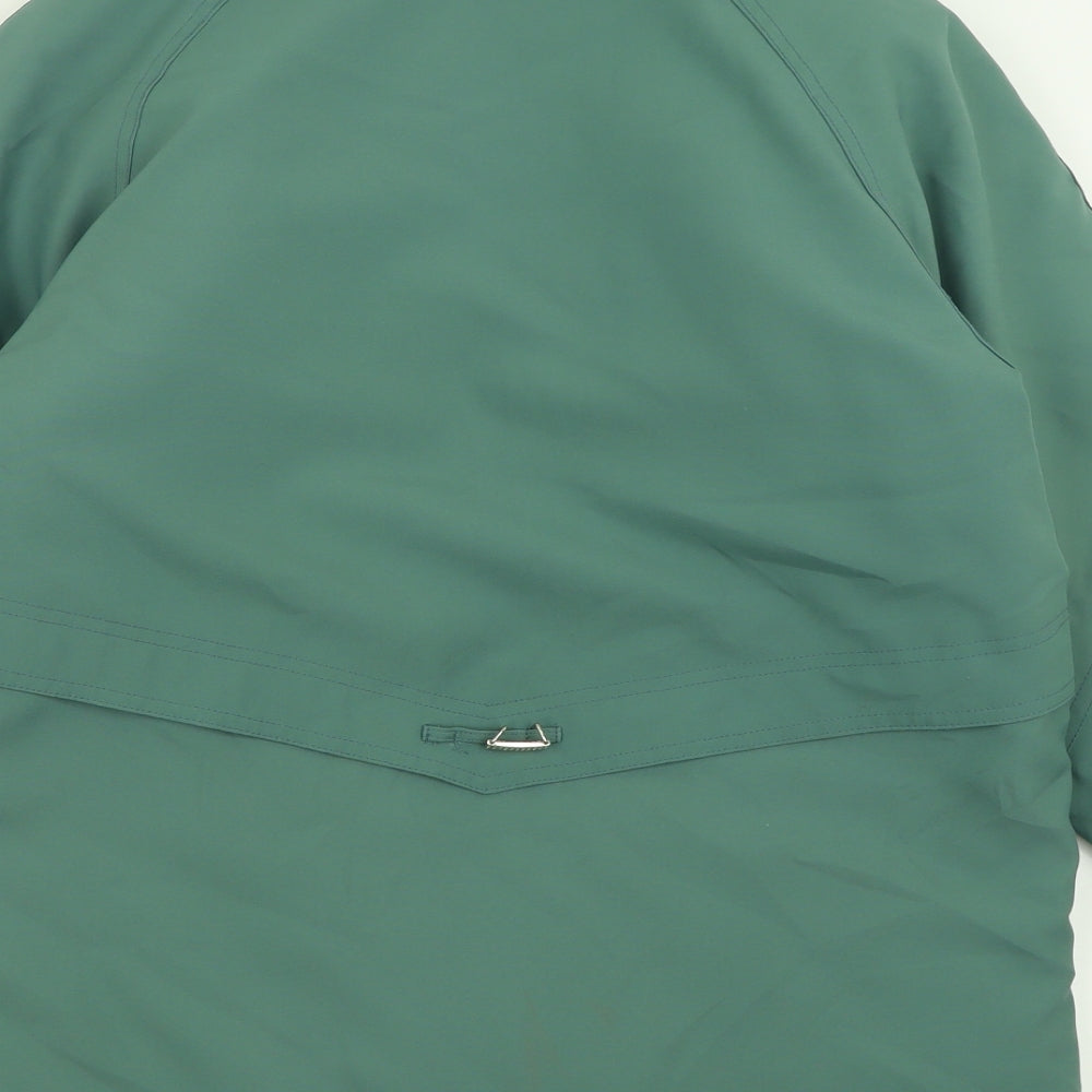 London Paris New York Womens Green Jacket Coat Size 18 Zip