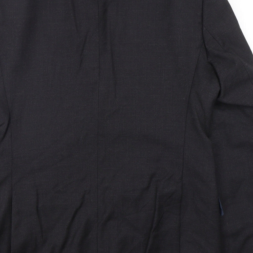 Marks & Spencer Mens Black Wool Jacket Suit Jacket