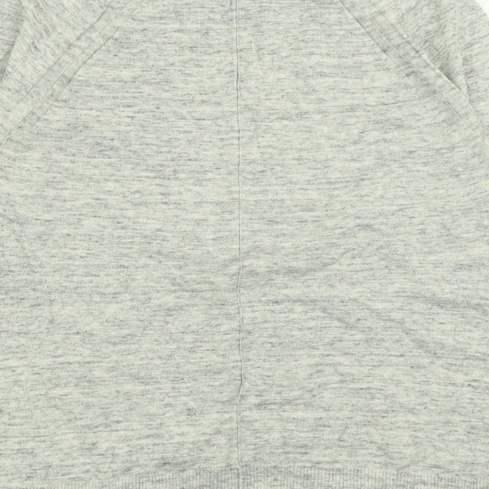 Gap Mens Grey Crew Neck Cotton Pullover Jumper Size S