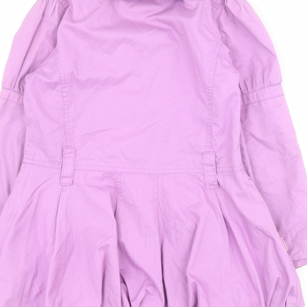 Setty Koop Girls Purple Jacket Size 10 Years Zip