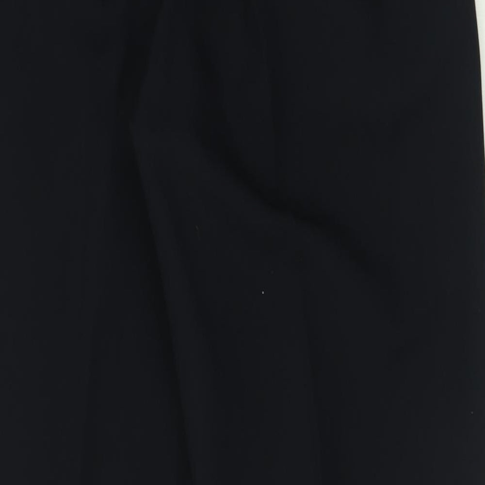 Bonmarché Womens Blue Polyester Trousers Size 16 L30 in Regular