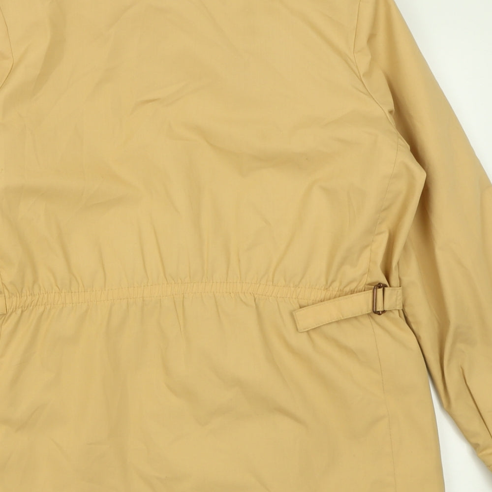 harvest Womens Brown Jacket Size 10 Zip
