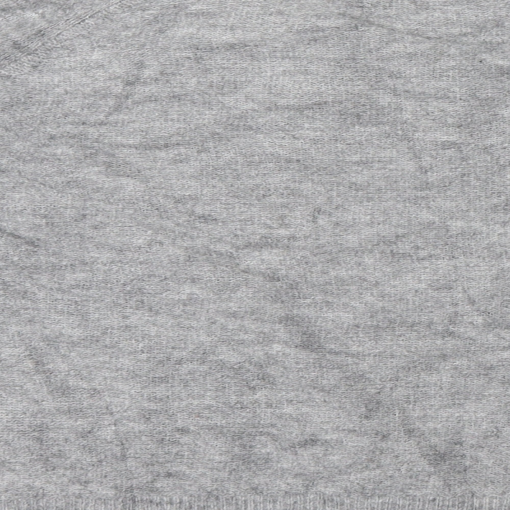 ASOS Womens Grey Mock Neck Acrylic Pullover Jumper Size 10