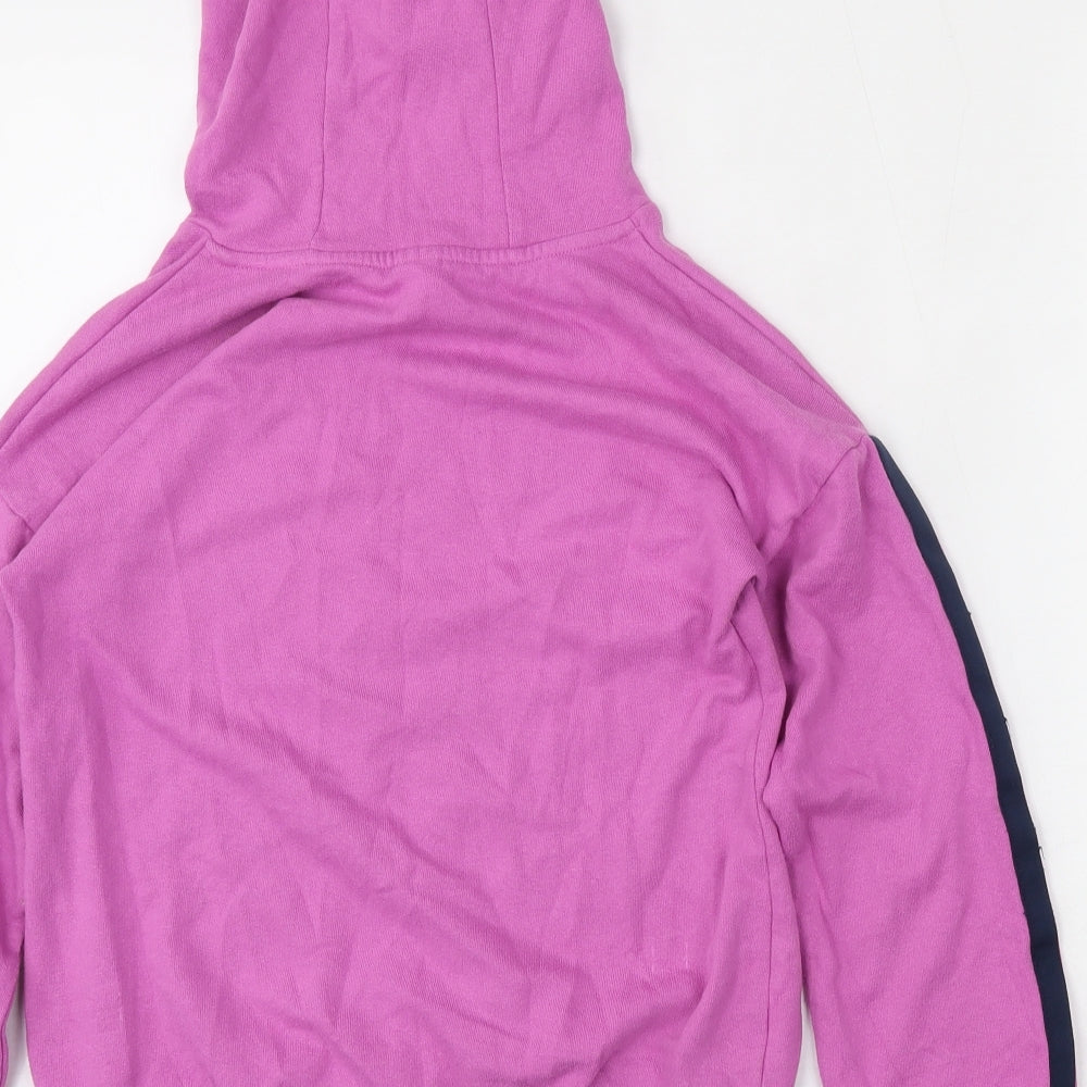 TU Girls Pink Cotton Pullover Hoodie Size 11 Years