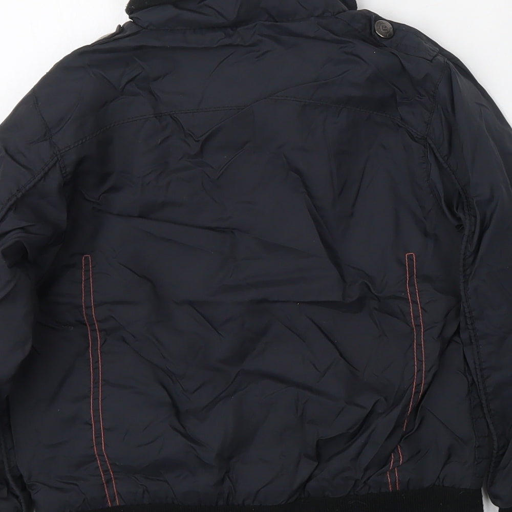 RBL Boys Black Jacket Size 3-4 Years Zip