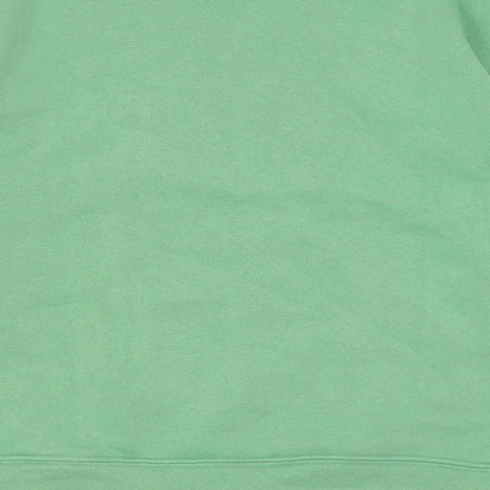 Gallery Womens Green Polyester Pullover Sweatshirt Size S Pullover