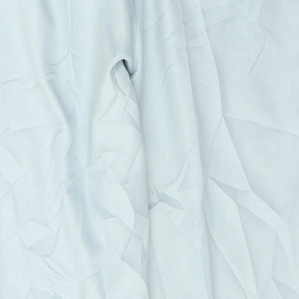 Plus Collection Womens Blue Polyester Trousers Size 12 L29 in Regular Buckle