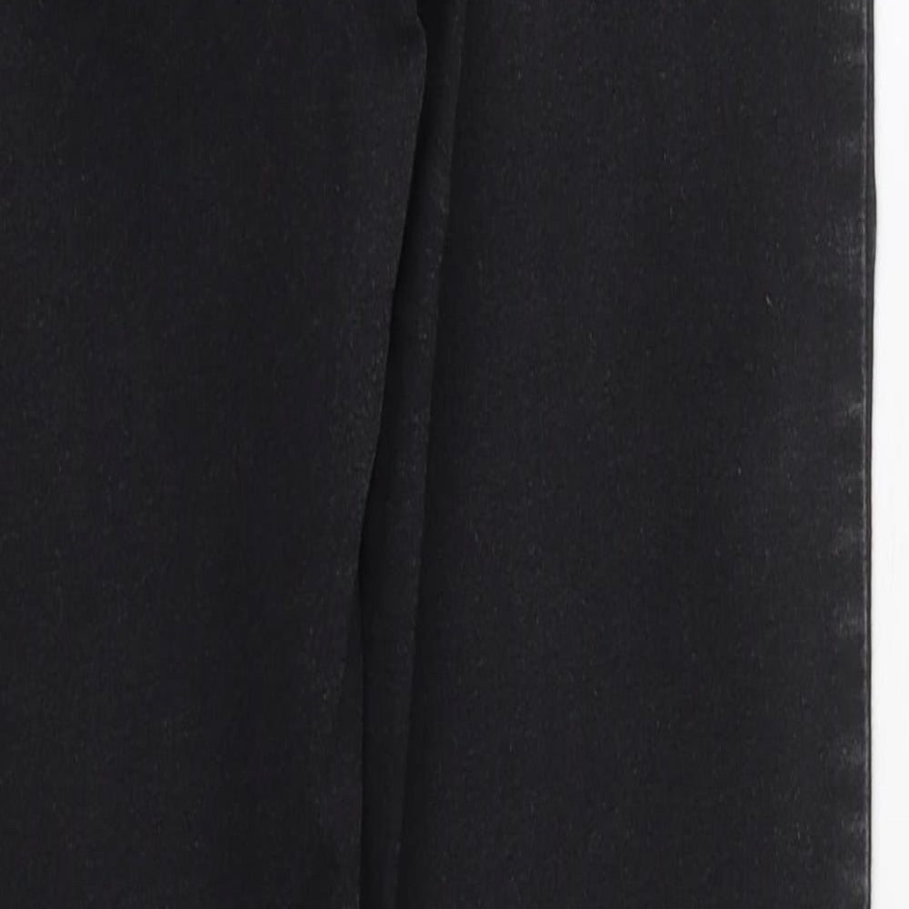 Marks & Spencer Womens Black Cotton Jegging Jeans Size 8 L25 in Regular