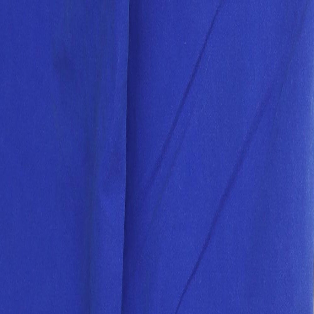 H&M Womens Blue Cotton Skinny Jeans Size 10 L31 in Regular Button