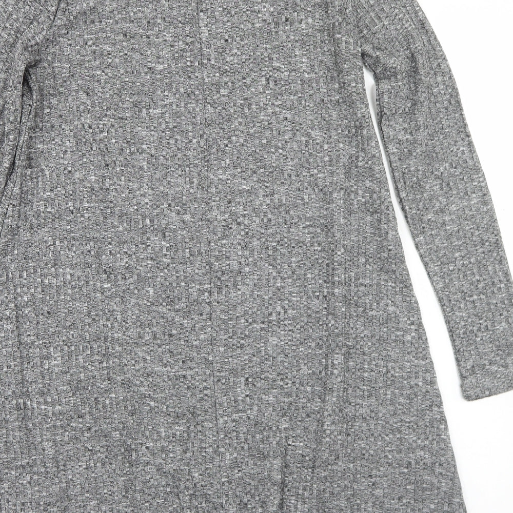 Innocence Womens Grey Polyester Trapeze & Swing Size 12 Mock Neck