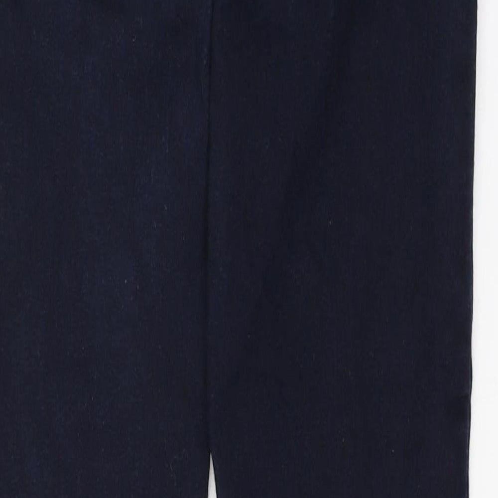 Denim & Co. Womens Blue Cotton Skinny Jeans Size 6 L30 in Regular Button