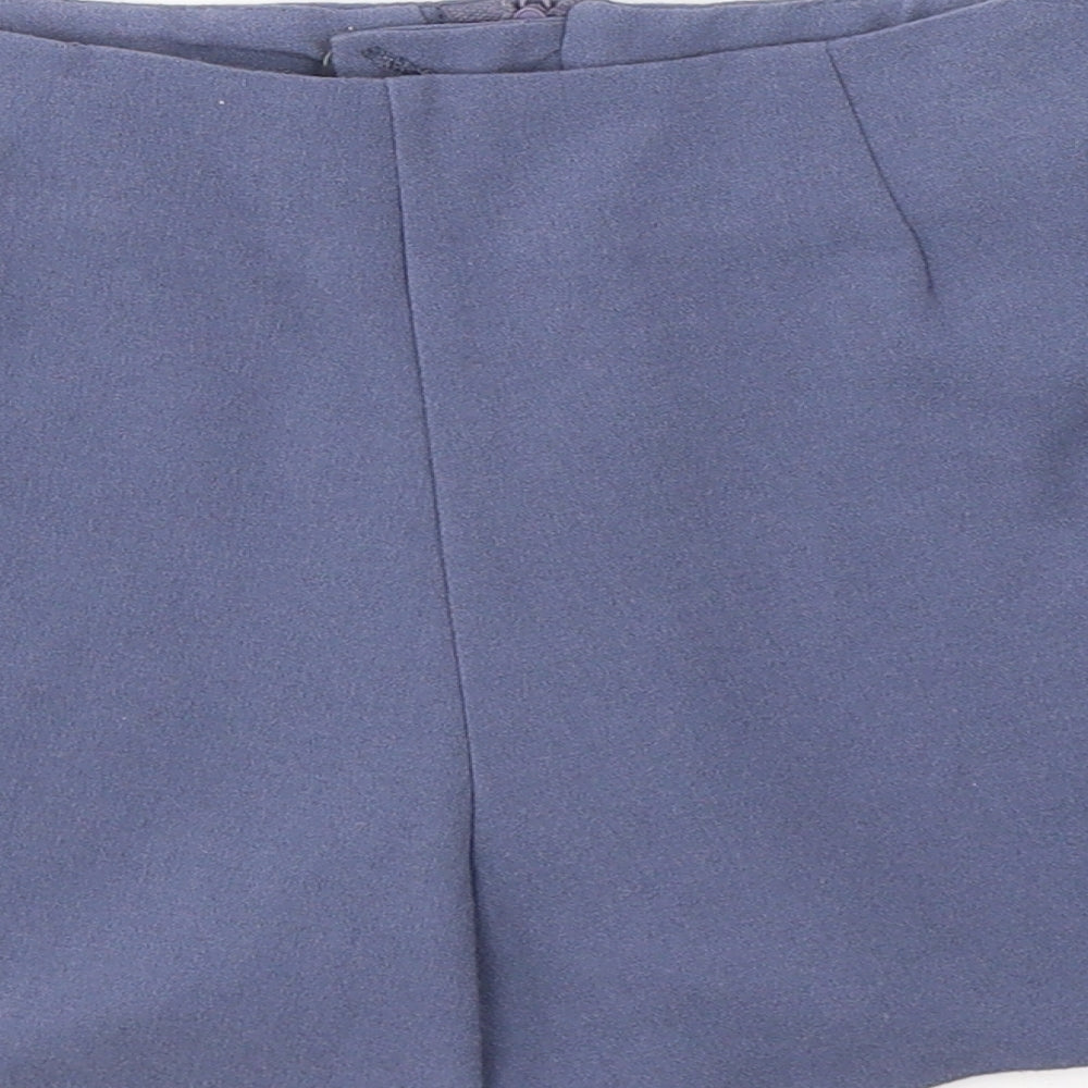 Pins & Needles Womens Blue Polyester Hot Pants Shorts Size XS L3 in Regular Button