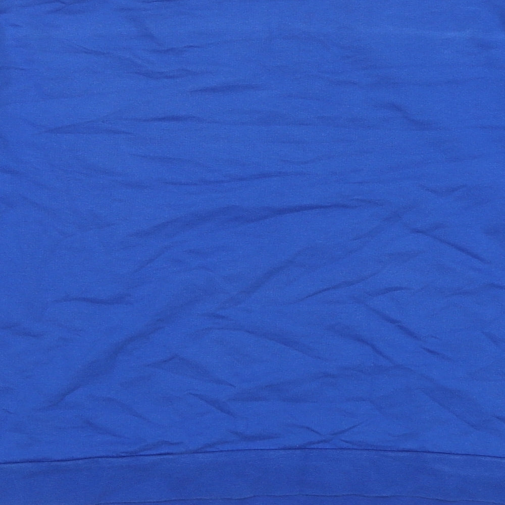 Kylie Girls Blue Cotton Pullover Sweatshirt Size 13 Years Pullover
