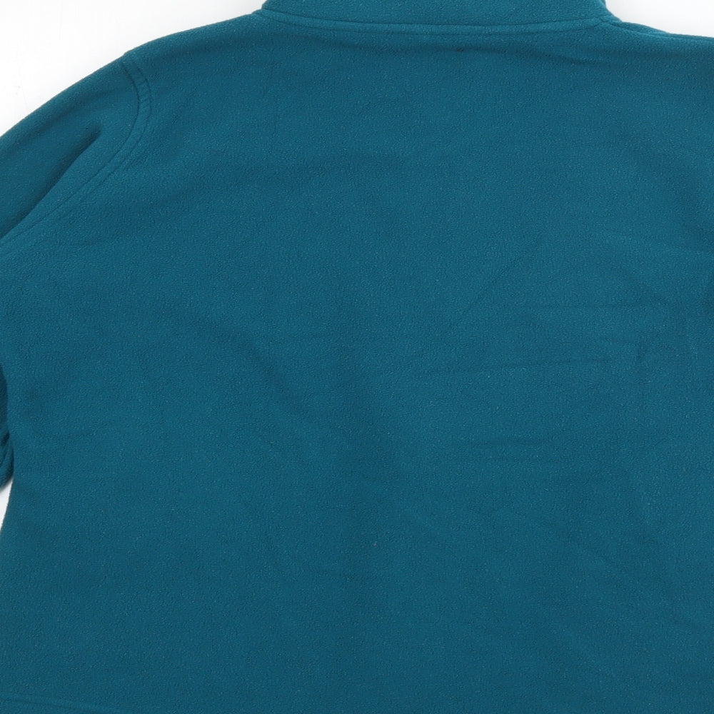 Isle Essentials Womens Blue Jacket Size M Zip