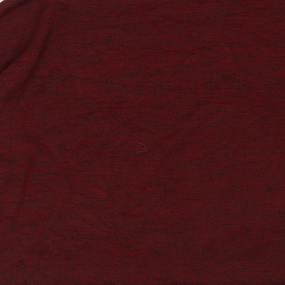 New Look Girls Red Polyester Basic Casual Size 10-11 Years Crew Neck Pullover - Boston