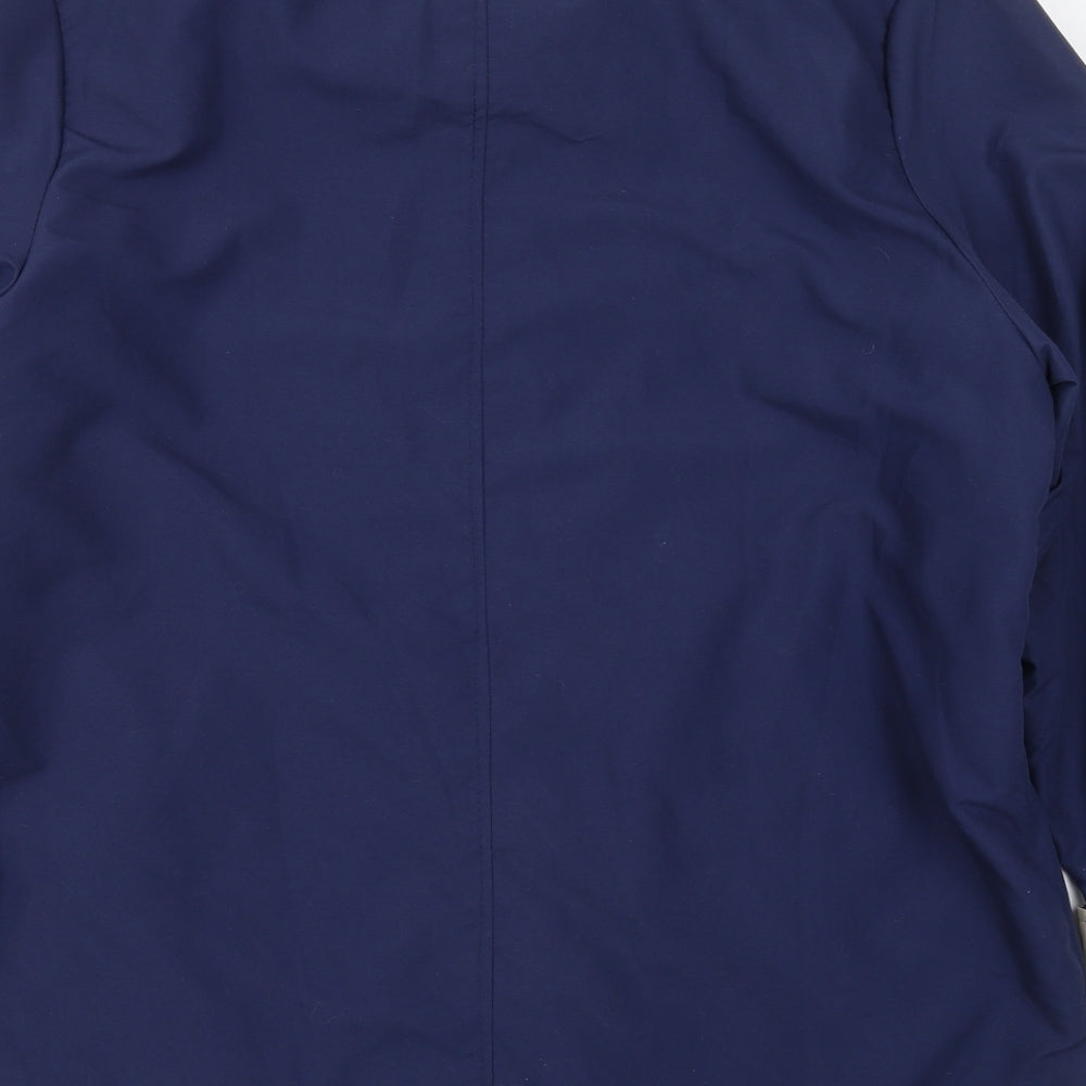 Gabriella Vicenza Womens Blue Jacket Coat Size 16 Button