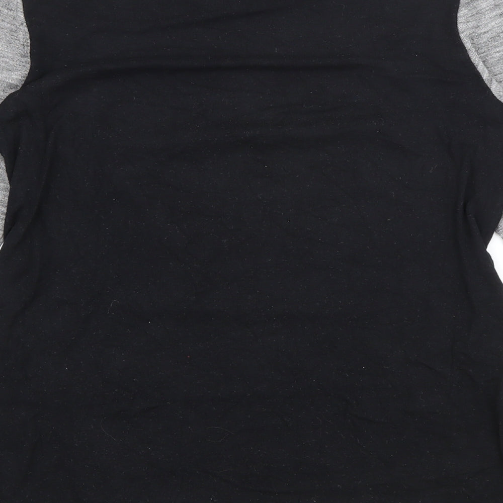 Zara Womens Grey Round Neck Acrylic Pullover Jumper Size S