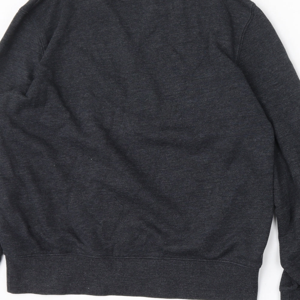 Dunnes Mens Grey Cotton Pullover Sweatshirt Size XS