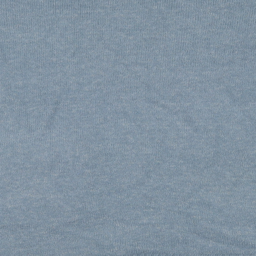 Picadilly Womens Blue Round Neck Acrylic Pullover Jumper Size S