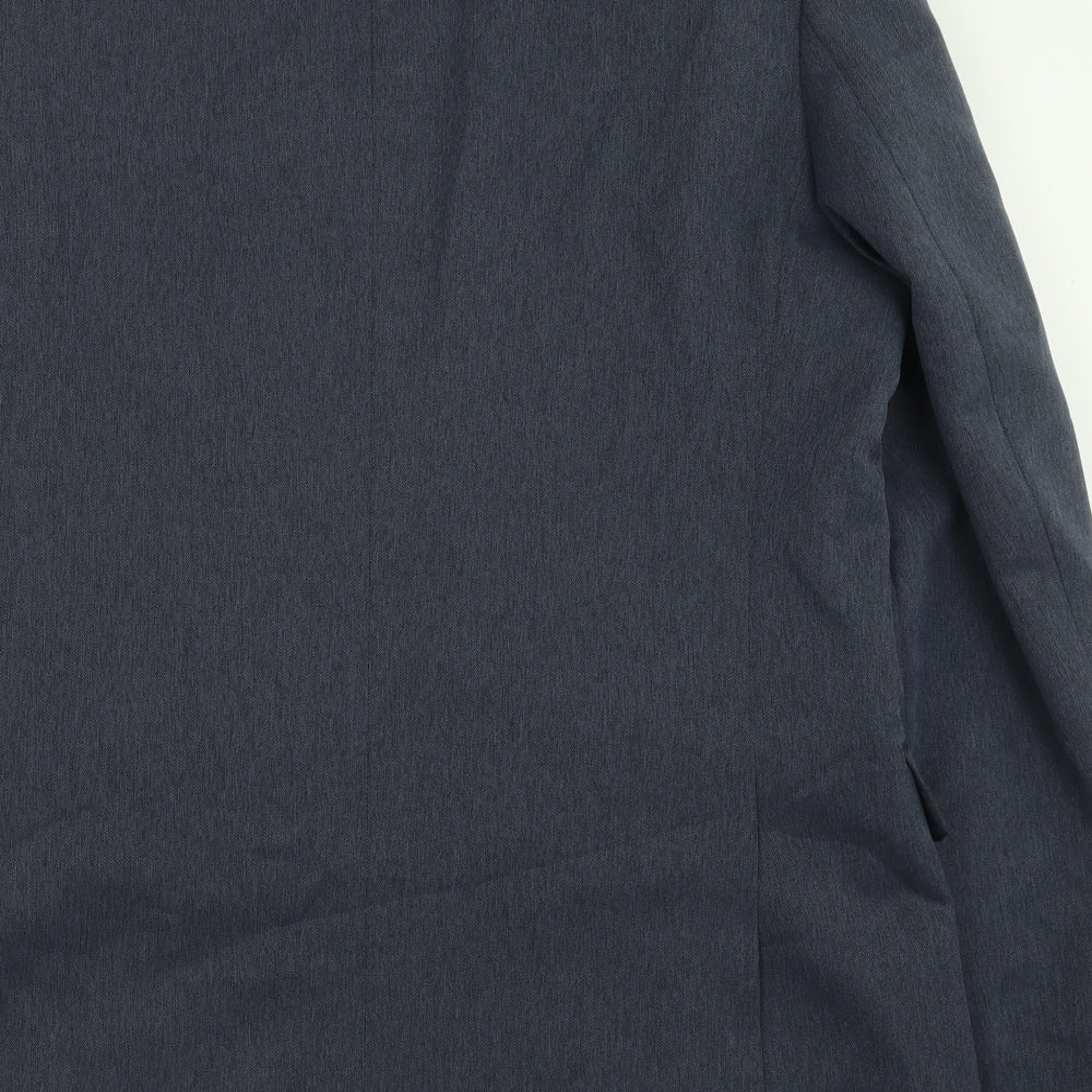 Sovrano Mens Blue Polyester Jacket Suit Jacket Size 42