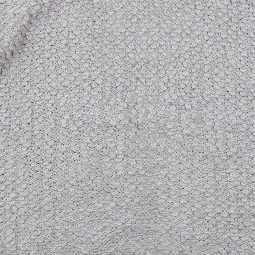 Very Womens Grey V-Neck Acrylic Cardigan Jumper Size 12
