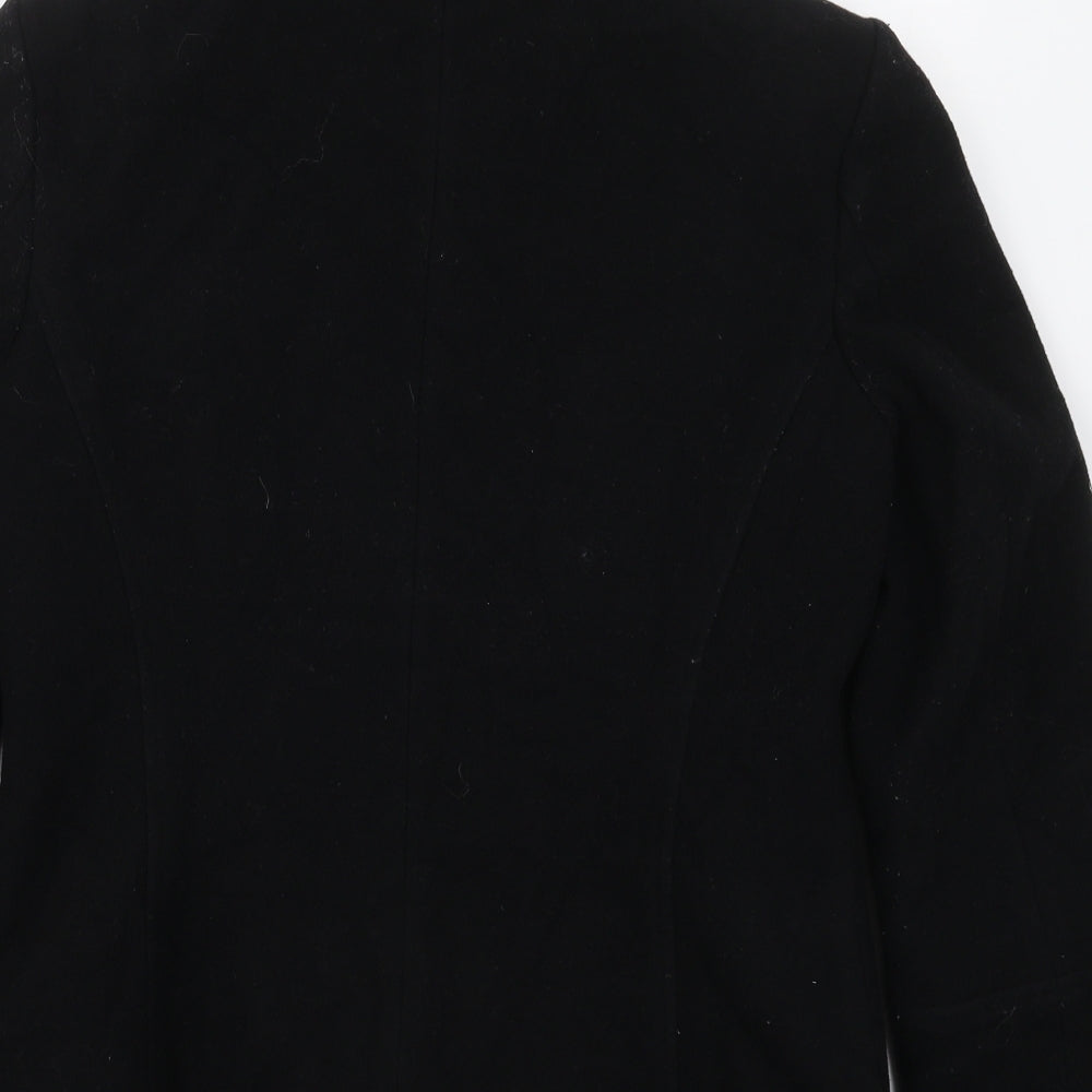 Dorothy Perkins Womens Black Jacket Coat Size 10 Zip