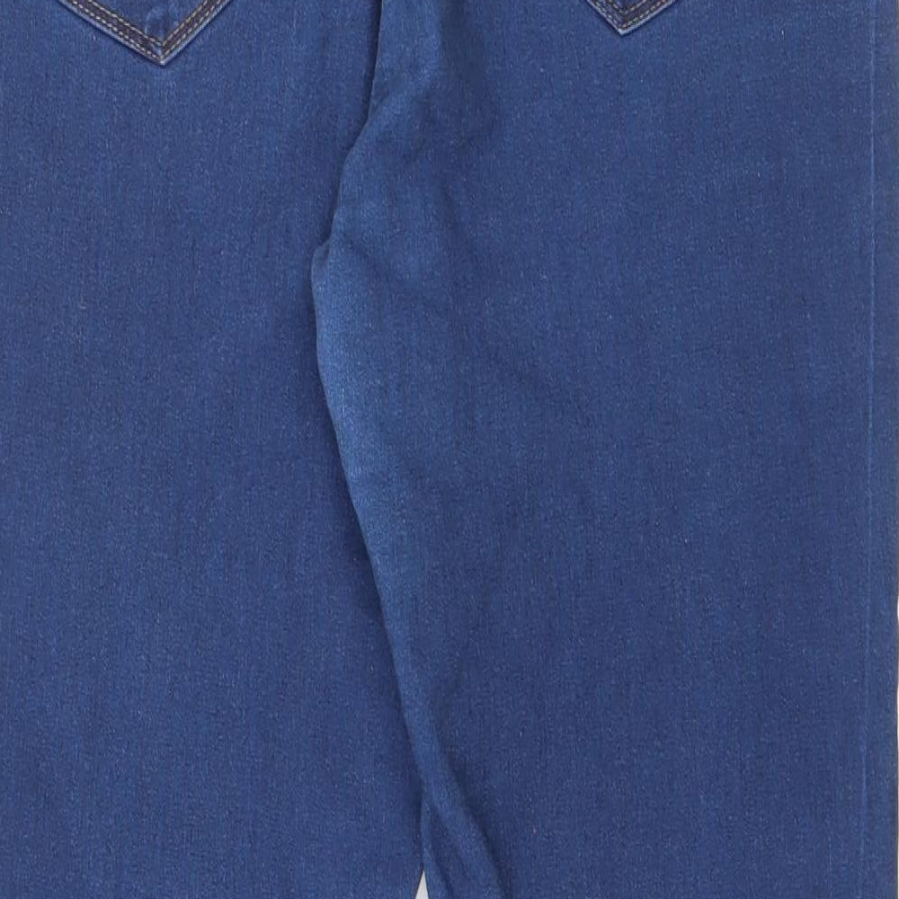 Denim Co Womens Blue Cotton Skinny Jeans Size 10 L26 in Regular