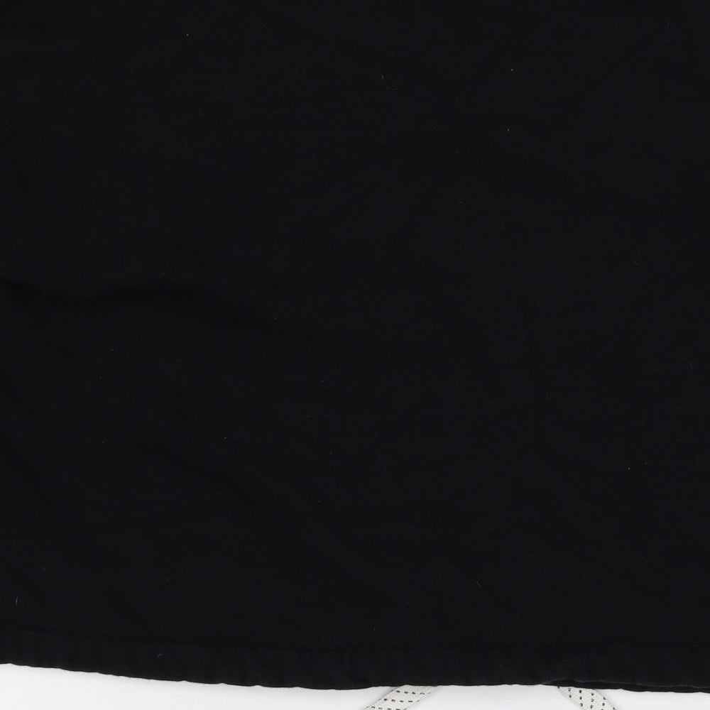Marks & Spencer Girls Black Cotton Pullover Sweatshirt Size 12-13 Years Pullover - Future