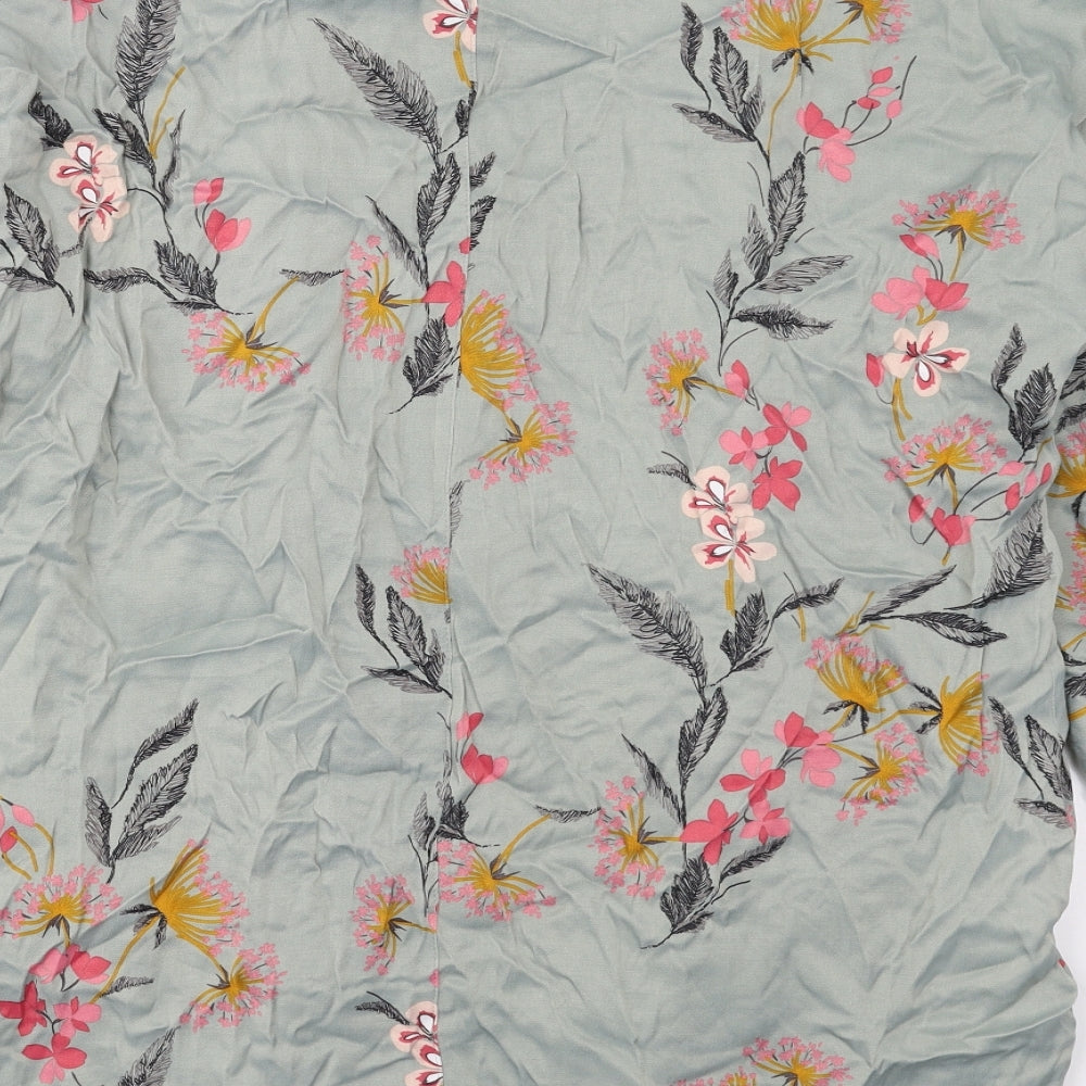 NEXT Womens Grey Floral Jacket Size M