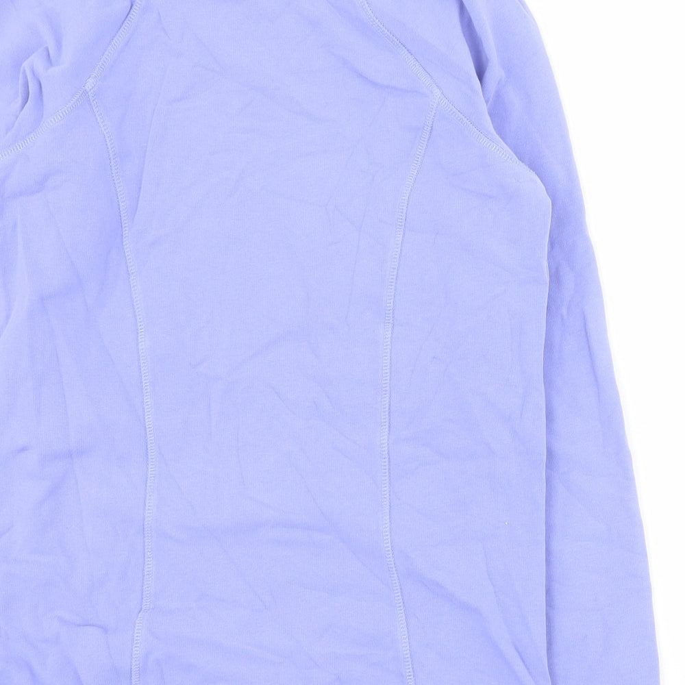 NEXT Womens Purple Cotton Pullover Sweatshirt Size 6 Pullover