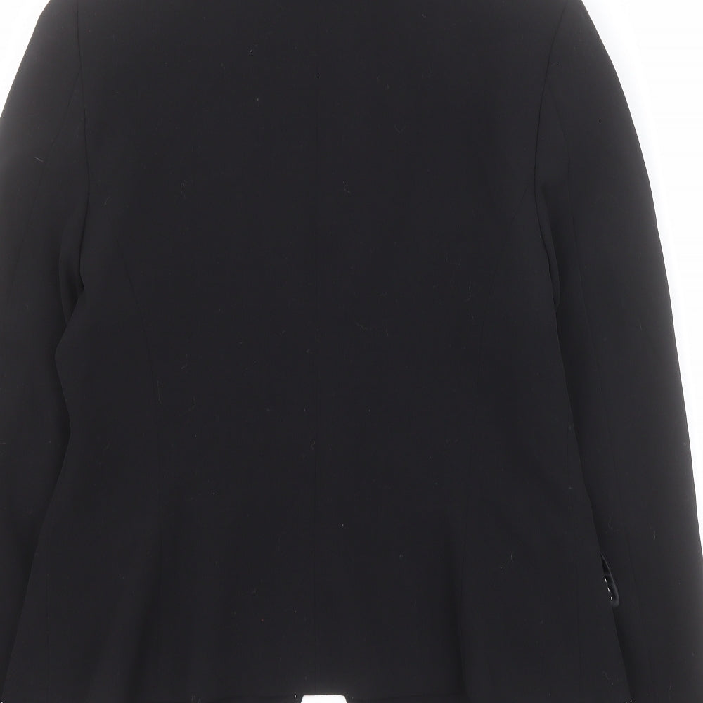 Dorothy Perkins Womens Black Jacket Blazer Size 10 Button