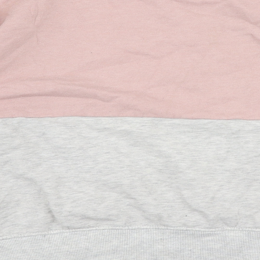 H&M Girls Multicoloured Cotton Pullover Sweatshirt Size 11-12 Years Pullover