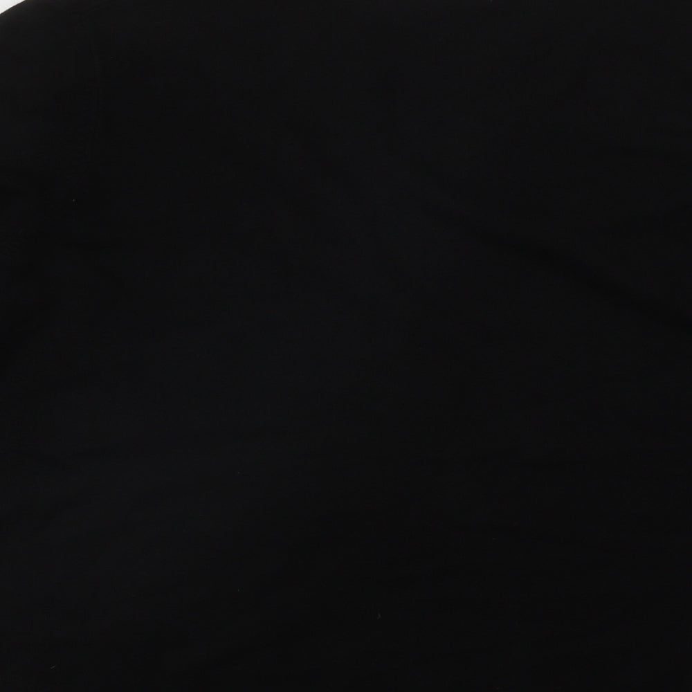 Marks & Spencer Womens Black V-Neck Polyester Cardigan Jumper One Size
