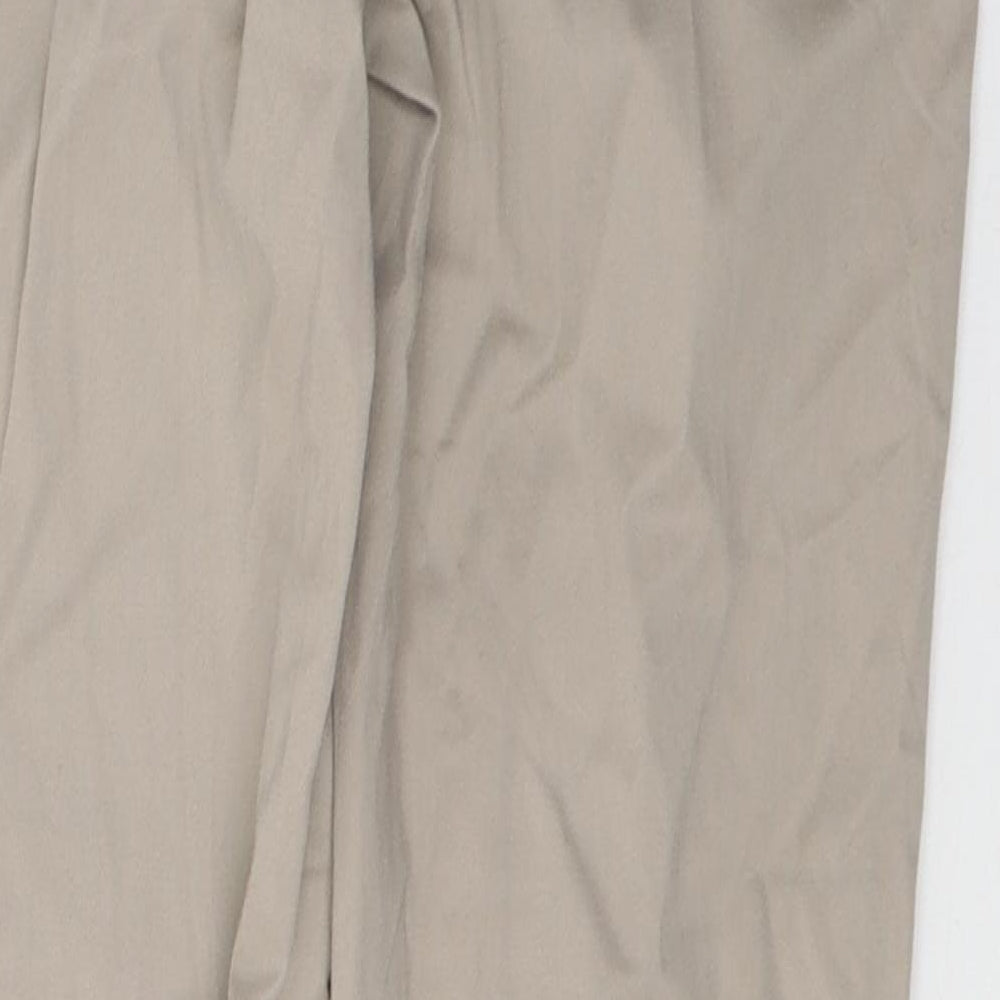 Warehouse Womens Beige Cotton Skinny Jeans Size 8 L26 in Regular Buckle