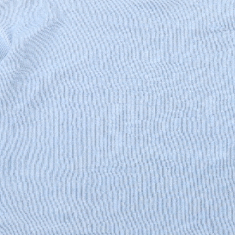 Dunnes Stores Womens Blue Cotton Pullover Sweatshirt Size M Pullover